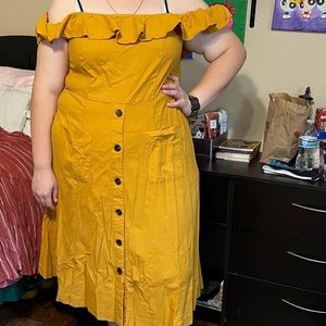 Off the shoulder eloquii dress